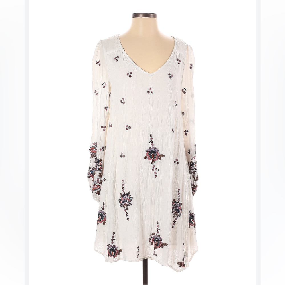 Embroidered Free People Dress